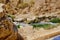 Savva Monastery is consecrated over kidron valley in the Judean Desert. Kidron Stream in Israel, Palestine