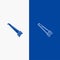 Saw, Hand, Bade, Construction, Tools Line and Glyph Solid icon Blue banner Line and Glyph Solid icon Blue banner