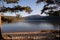 Sawtooth Mountains at the Beach of Redfish Lake, Idaho