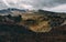 Saxholl crater in iceland. volcanic crater in iceland national park Snï¿½fellsjï¿½kull