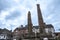 The Saxon Crosses on the Market Square of Sandbach