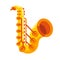 Saxophone Brass Trumpet Jazz Instrument Icon