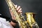 Saxophone details