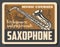 Saxophone musical instruments and treble clef