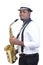 Saxophone player