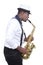 Saxophone player