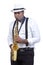 Saxophone player