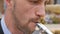 A saxophonist plays the saxophone