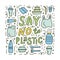 Say no to plastic doodle