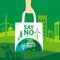 Say no to plastic, use cloth bags, World environment day concept. Green Eco Earth