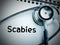 Scabies term, Scabies is an infestation of the skin by the human itch mite.