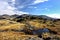 Scafell Pike above Eskdale valley