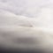 Scafell pike surrounded by clouds.Scenic landscape of Lake District,Cumbria,Uk