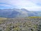 Scafells seen from Kirk Fell, Lake District