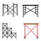 Scaffolding icon