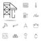 scaffolding icon. construction icons universal set for web and mobile