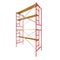 Scaffolding metal construction