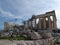 Scaffolding at Parthenon on Acropolis of Athens, Greece