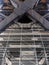 Scaffolding on Sydney harbour Bridge Pylon, Australia