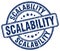 scalability blue stamp