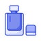 Scalable icon of perfume, unique vector of fragrance bottle