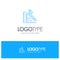 Scale, Construction, Pencil, Repair, Ruler, Clip Blue outLine Logo with place for tagline