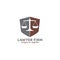 Scale icon design logo design related to attorney, law firm or lawyers