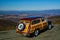 A Scale Model of a 1949 Ford Woody Station Wagon Overlooking the Shenandoah Valley