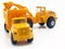 Scale model construction vehicles