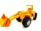 Scale model tractor loader for kid