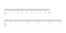 Scale ruler centimeter and inch on white background