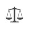 Scales balance icon, Justice Scale Icon