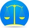 Scales of justice icon