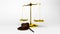 Scales of justice Law scales and hammer law Wooden judge gavel  HAMMER AND BASE 3D render