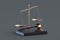 Scales of justice near gavel on book. Legal law concept