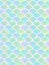 Scales of mermaid seamless pattern