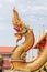 Scales of Naga statue on the front entrance Buddha\'s relics