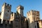 Scaliger Castle Sirmione on Garda Lake