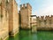 Scaliger Castle in Sirmione on lake Garda