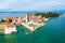 Scaligero Castle aerial view, Sirmione