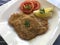 Scaloppine al limone. Veal escalope ...