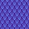 Scaly skin seamless pattern, colorful gradient in blue and dark violet color. Dragon skin abstract texture effect.