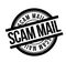 Scam Mail rubber stamp