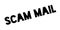 Scam Mail rubber stamp