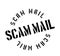 Scam Mail rubber stamp