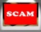 Scam Screen Shows Swindles Hoax Deceit And Fraud