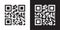 Scan QR code icon. Digital scanning qr code.
