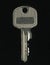 Scanarray metal key mechanical lock