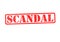 SCANDAL Rubber Stamp