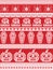 Scandinavian cross stitch and traditional American holiday inspired seamless Halloween pattern with spider, RIP grave, coffin,